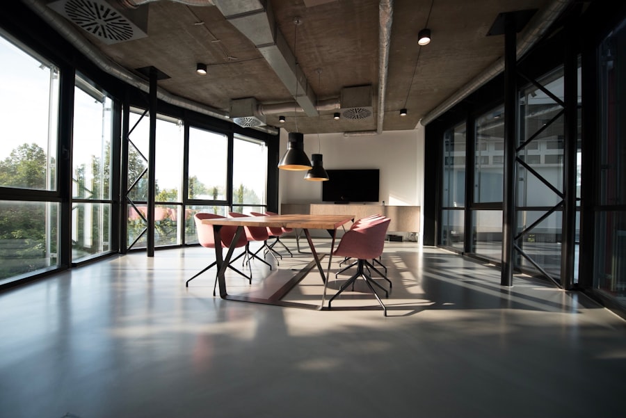 Commercial interior cleaning